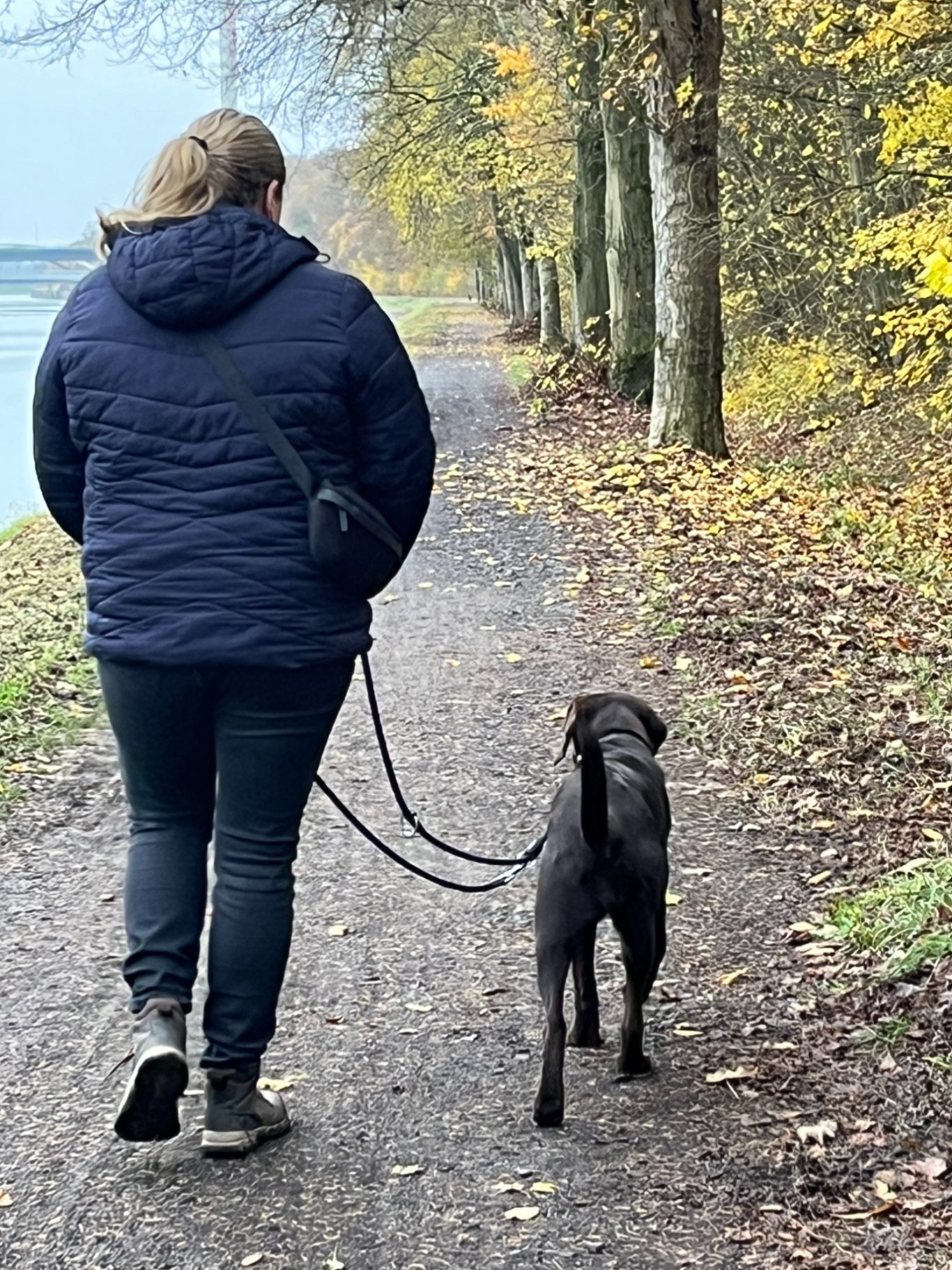 freies Training am Kanal in Hiltrup