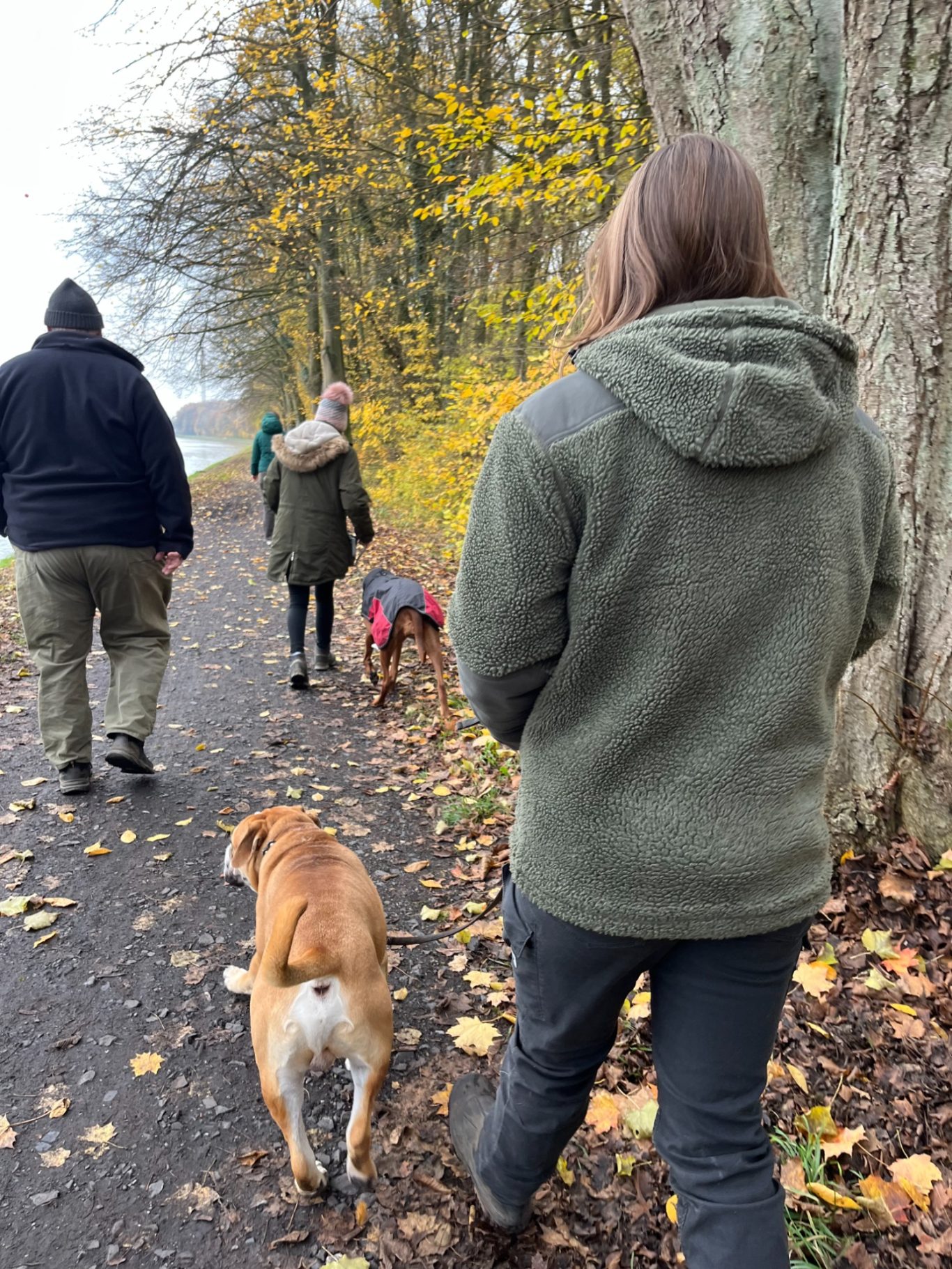 freies Training am Kanal in Hiltrup